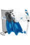 Cressi Marea Mask - Supernova Dry Snorkel - Palau Fins Snorkel Set