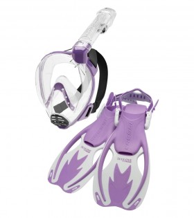 Cressi Kids" Baron Junior Snorkel Set