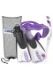  Máscara Cressi F1 - Snorkel Supernova Dry - Conjunto de Snorkel e Nadadeiras Palau SAF