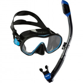  Conjunto Cressi F-Dual e Supernova Dry Snorkel