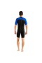  Culaith Fliuch Gearr Zip Tosaigh Lido Cressi 2mm d'Fhir