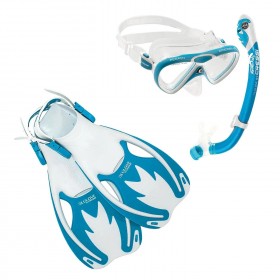  Tacar Snórcaile Cressi Junior Rocks Dry Mask