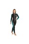  Muta Cressi Lido Long da donna con cerniera frontale completa, 2 mm.