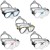  Cressi Big Eyes Evolution Crystal maska za ronjenje za odrasle