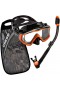  Cressi Pano 3 Mask Supernova Dry Snorkel Combo Vuxenstorlek