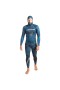  Traje de neopreno de dos piezas Cressi Tokugawa de nailon de 2 mm para hombre con capucha.