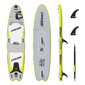  Cressi Solid Tandem ISUP Grå 12"2" / 370 cm