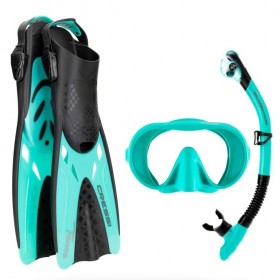  Cressi Explorer Snorkelsæt – Musa Mask, Scilla Snorkel, Tonga Fins