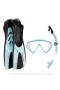  Cressi Adventure Snorkelset - Tino Masker, Scilla Snorkel, Tonga Vinnen