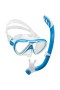  Cressi Pegaso Masker en Iguana Snorkel Semi-Dry Kinderpakket
