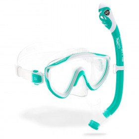  Cressi Tinetto Iguana Dry Snorkelset