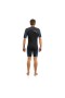  Combinaison de plongée courte Cressi Playa Flex 2,5 mm pour homme, fermeture éclair frontale