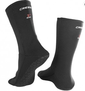 Bottes de plongée antidérapantes Cressi 2,5 mm - Taille moyenne