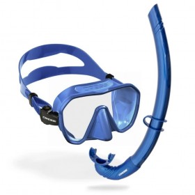  Cressi Z2 rahmenlose Maske und Corsica Free Schnorchel-Kombination