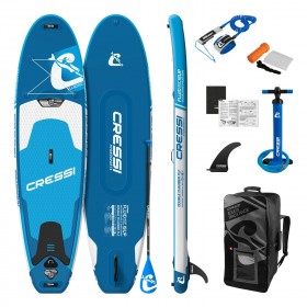  Σετ Cressi Fluid ISUP Λευκό/Μπλε 10"2" / 310 εκ.